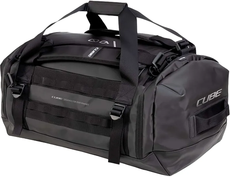 Balfes Bikes Cube Duffle Bag 60L in Black | Free postage over £30, £10 off first order, price match & 0% finance.