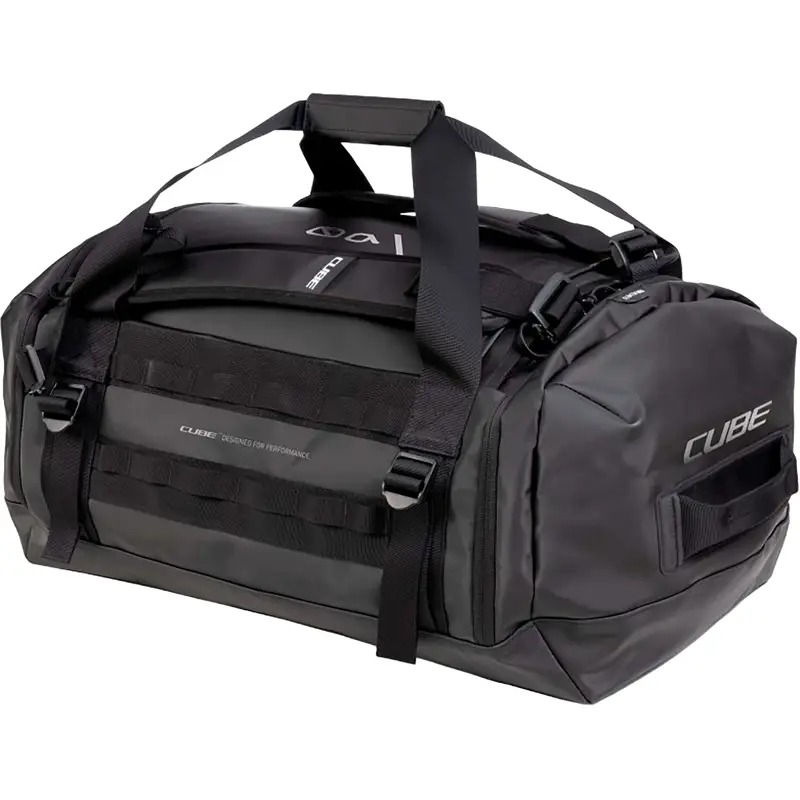 Balfes Bikes Cube Duffle Bag 60L in Black | Free postage over £30, £10 off first order, price match & 0% finance.