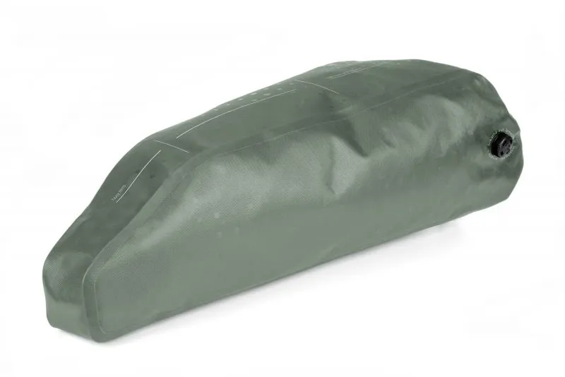 Acid Saddle Bag Pack Pro 15 in Black/Green-3