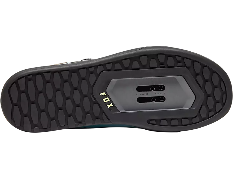 Fox Racing Limited Edition Union BOA Shoes in Green/Blue/Yellow-1