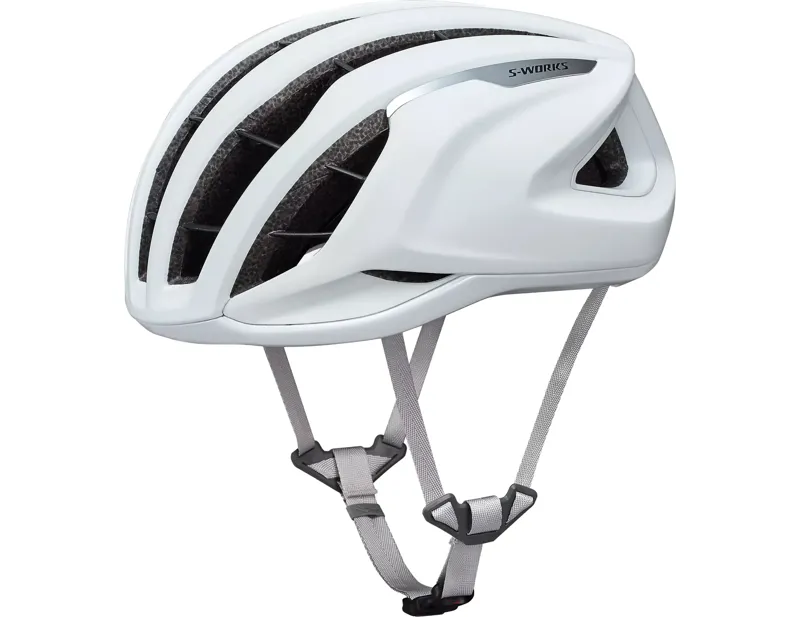 EX DISPLAY Specialized S-Works Prevail 3 Road Helmet Large 58-62 cm in White