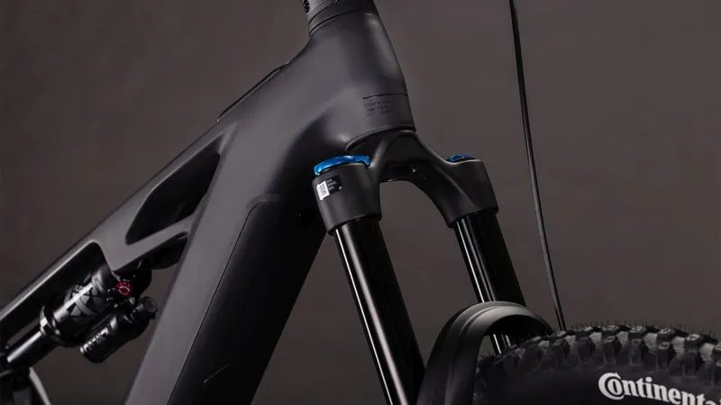 Cube Stereo Hybrid one77 HPC SLX 800 Full Suspension Electric Mountain Bike 2026 Blackline-5