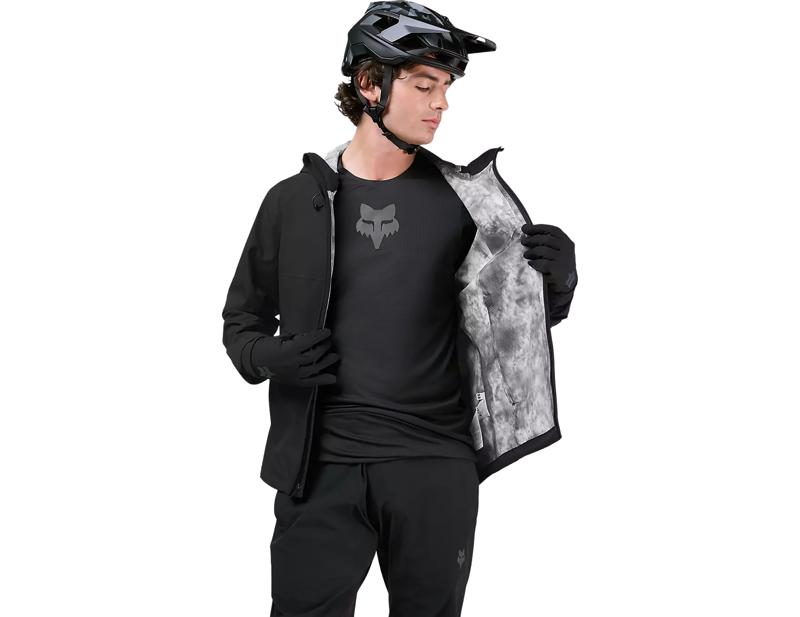 Fox Racing Ranger 2.5-Layer Water Jacket in Black-4