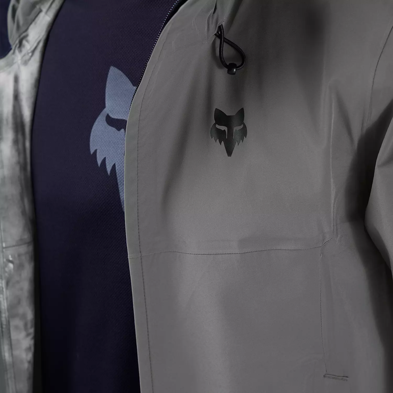 Fox Racing Ranger 2.5-Layer Water Jacket in Pewter-4