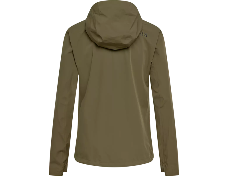 Fox Racing Ranger 2.5-Layer Water Jacket in Olive Green-1