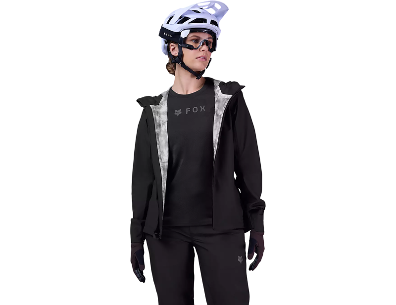 Fox Racing Women's 2.5-Layer Ranger Water Jacket in Black-4
