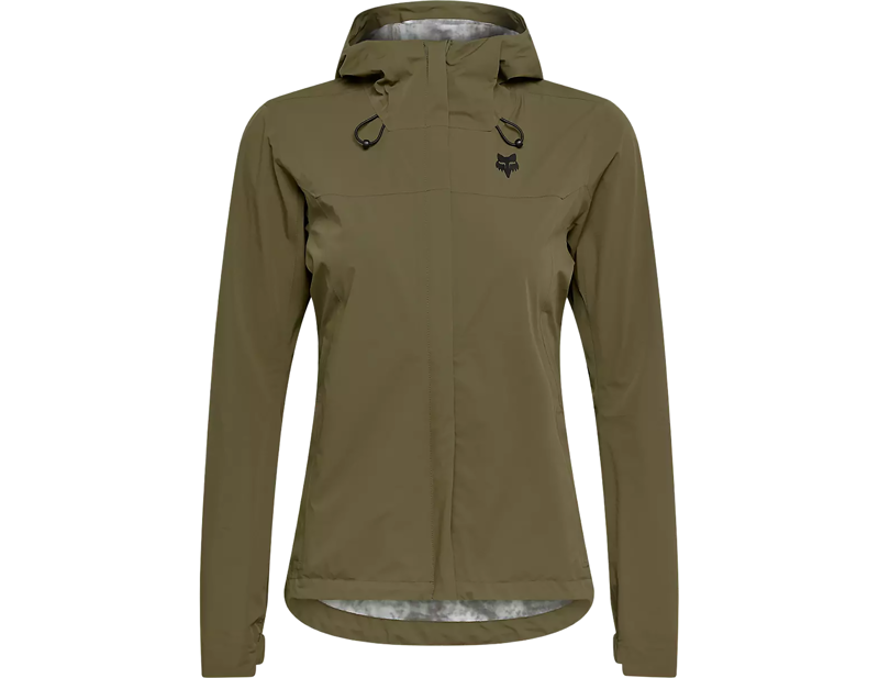 Balfes Bikes Fox Racing Women's 2.5-Layer Ranger Water Jacket in Olive Green | Free postage over £30, £10 off first order, price match & 0% finance.
