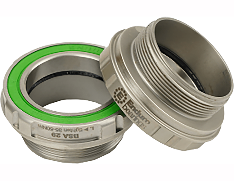 Enduro Bearings Maxhit BSA 30mm Bottom Bracket in Silver