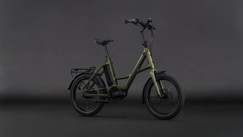 Cube Compact Hybrid Comfort 545 Electric Bike 2026 in Reed Green-6