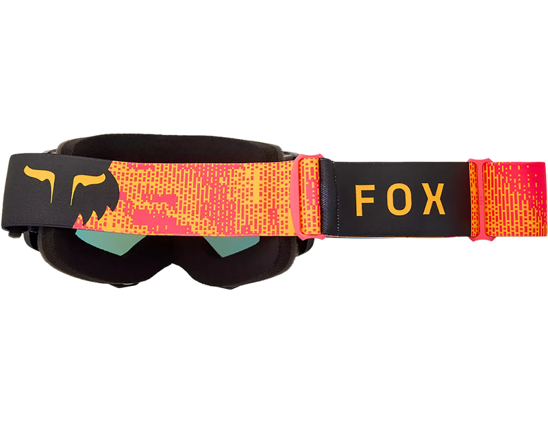 Fox Racing Main Kairos Mirrored Lens Goggles in Tangerine-1