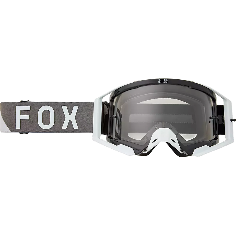 Balfes Bikes Fox Airspace Tine Smoke Lens Goggles in Black | Free postage over £30, £10 off first order, price match & 0% finance.