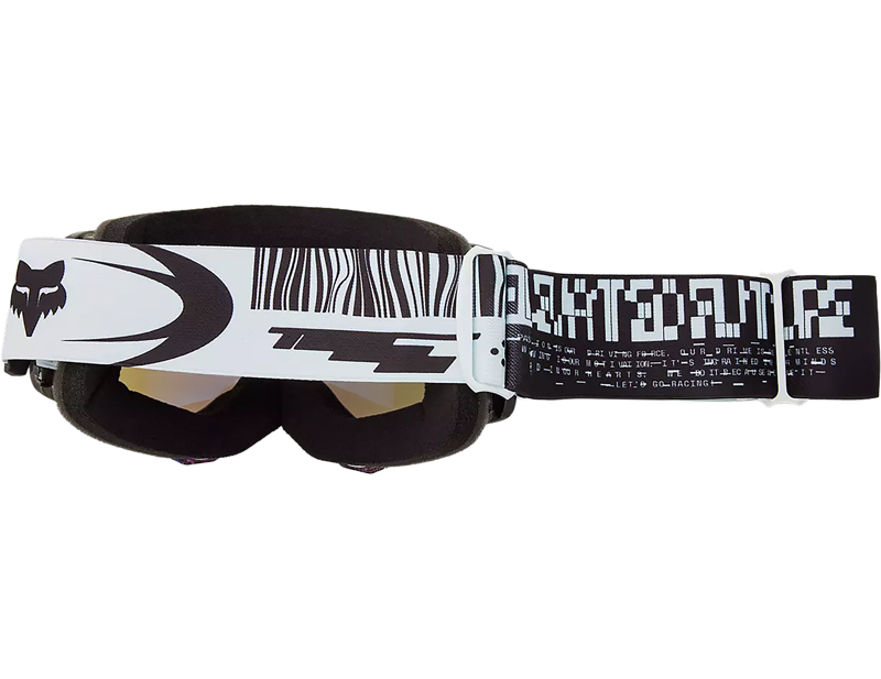 Fox Racing Main Image Cosmo Mirrored Lens Goggles in White/Black-1