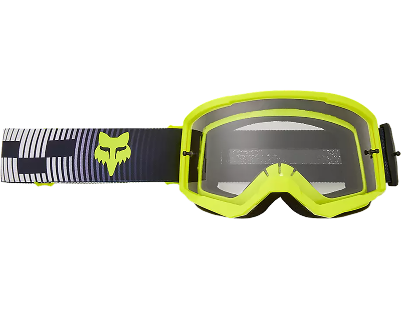 Fox Racing Main Collect Goggles in Grey/Yellow