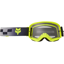 Fox Racing Main Collect Goggles in Grey/Yellow