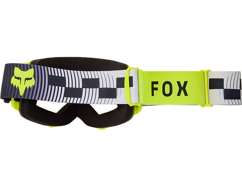 Fox Racing Main Collect Goggles in Grey/Yellow-1