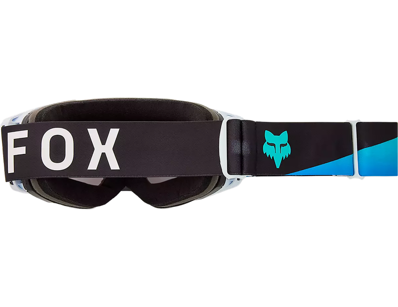 Fox Racing Vue Spire Mirrored Lens Goggles in Aqua Blue-1