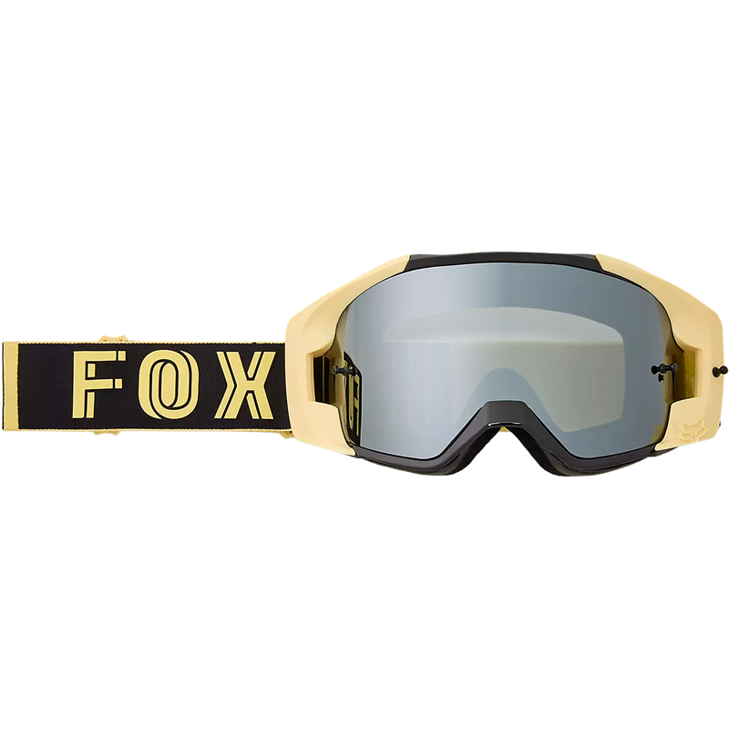 Balfes Bikes Fox Vue Inning Vivid Mirrored Lens Goggles in Black/Gold | Free postage over £30, £10 off first order, price match & 0% finance.