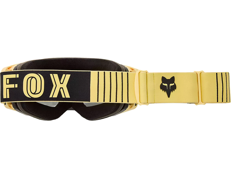 Fox Vue Inning Vivid Mirrored Lens Goggles in Black/Gold-1