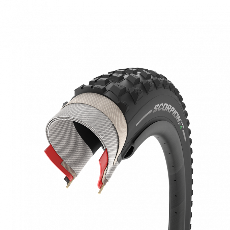 Pirelli Scorpion E-MTB R SmartGRIP Gravity 27.5in Tyre in Black -2