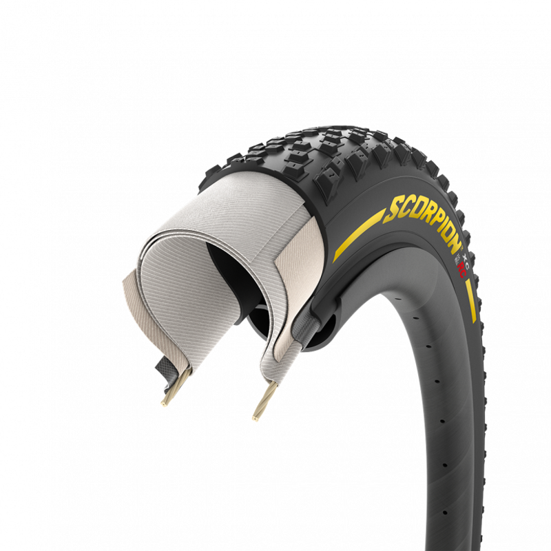 Pirelli Scorpion XC RC Lite 29x2.40 Smartgrip Tyre in Yellow-6