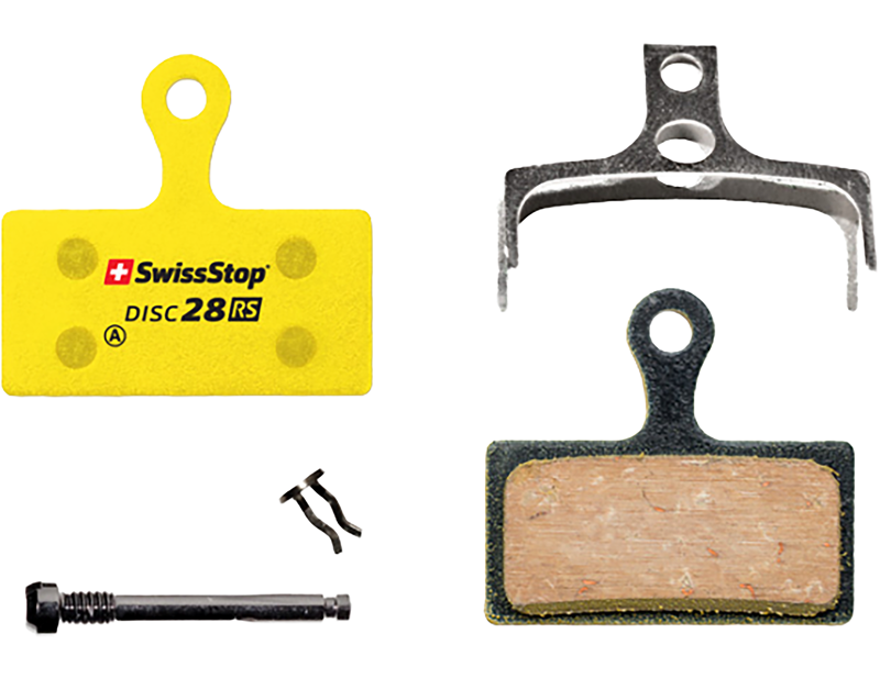 Balfes Bikes Swissstop SwissStop Disc 28 RS Brake Pad Set 25 Pack in Yellow | Free postage over £30, £10 off first order, price match & 0% finance.