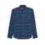 Fox Survivalist Core Flannel Long Sleeve Shirt in Midnight Blue