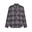 Fox Survivalist Core Flannel Long Sleeve Shirt in Dark Shadow Grey