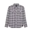 Fox Survivalist Stretch Flannel Long Sleeve Shirt in Light Grey