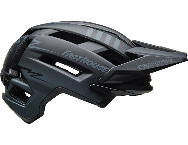 Bell X Fasthouse Good Times Super Air Spherical Helmet in Matte Black-1