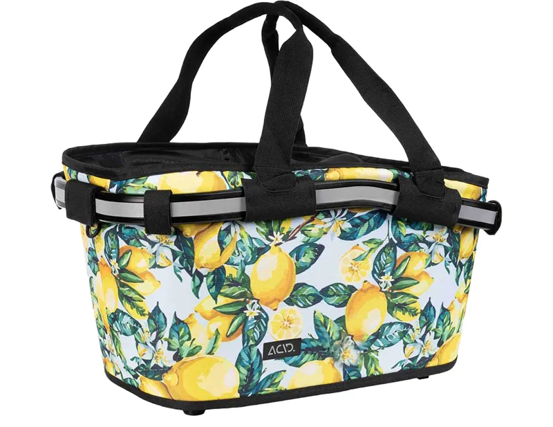 Balfes Bikes Acid Carrier Basket City 20 Rilink in Yellow | Free postage over £30, £10 off first order, price match & 0% finance.