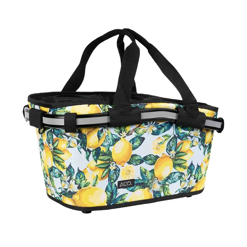 Balfes Bikes Acid Carrier Basket City 20 Rilink in Yellow | Free postage over £30, £10 off first order, price match & 0% finance.