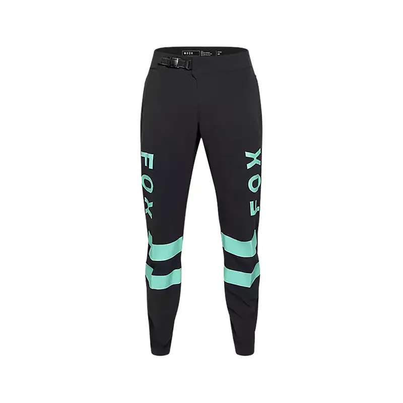Balfes Bikes Fox Ranger Kairos Pants in Black/Turquoise | Free postage over £30, £10 off first order, price match & 0% finance.