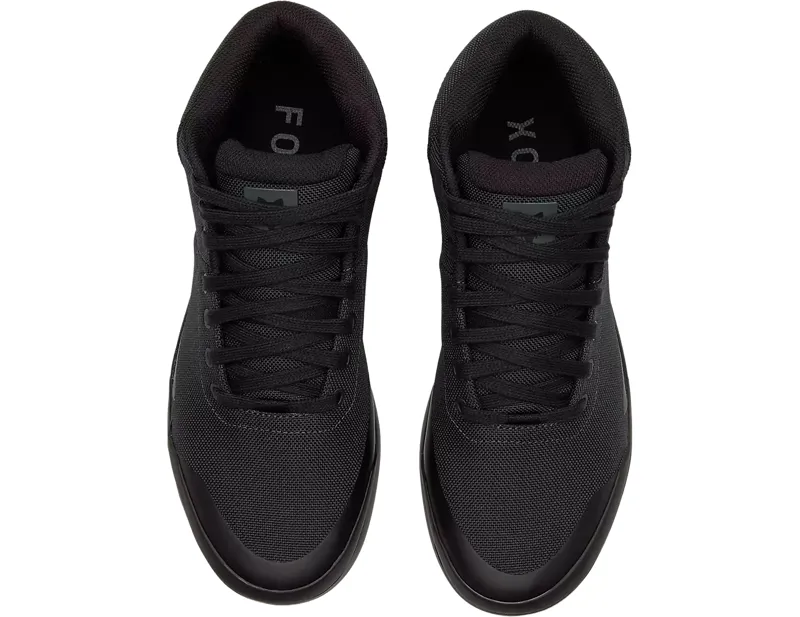 Fox Union Canvas Mid Shoes Black in Black-1