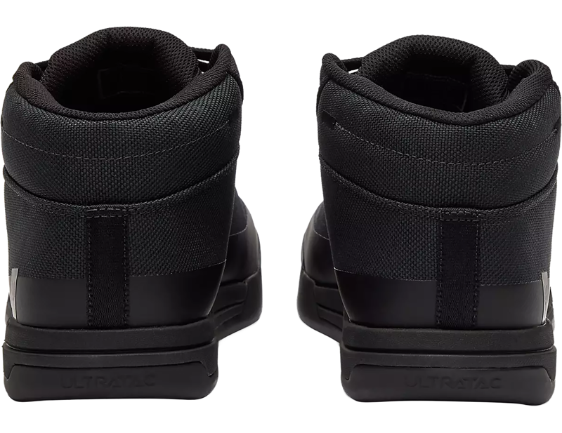 Fox Union Canvas Mid Shoes Black in Black-4