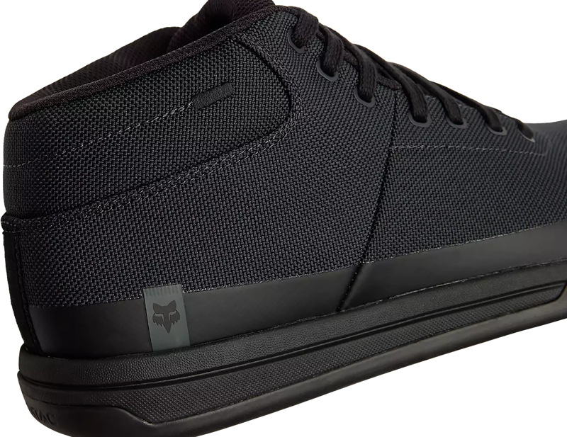 Fox Union Canvas Mid Shoes Black in Black-6