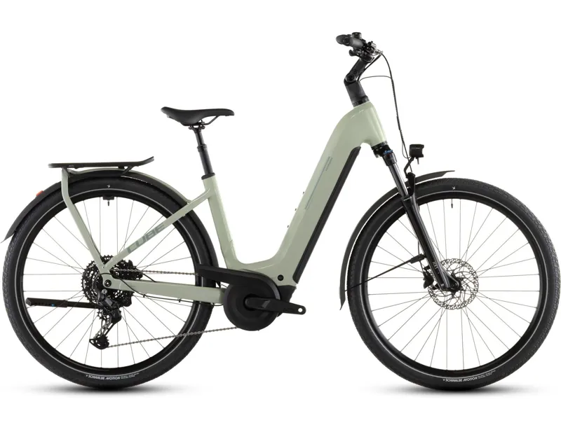 Balfes Bikes Cube Kathmandu Hybrid One 800 EE Electric Hybrid Bike 2026 in Pea Green | Free postage over £30, £10 off first order, price match & 0% finance.