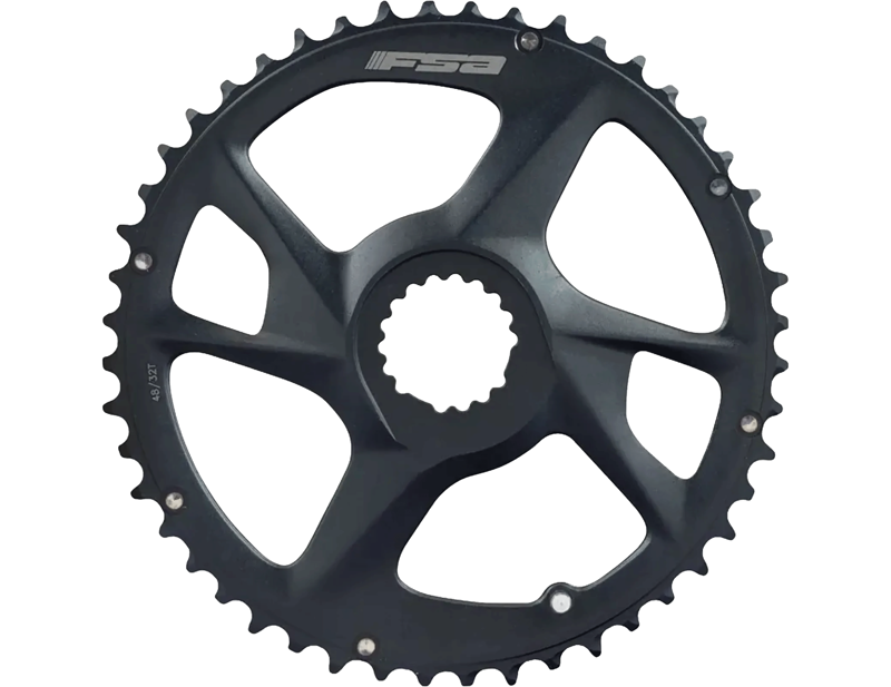 Balfes Bikes Fsa FSA Adventure 90BCD 2X11 Chainring in Black | Free postage over £30, £10 off first order, price match & 0% finance.