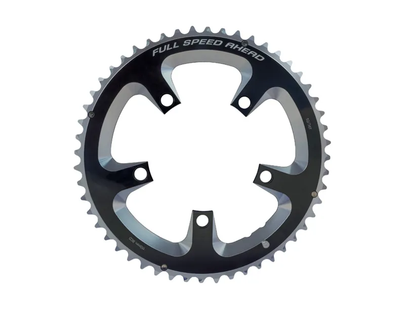 FSA Super Road Bike 2x11 Chainring in Black-1