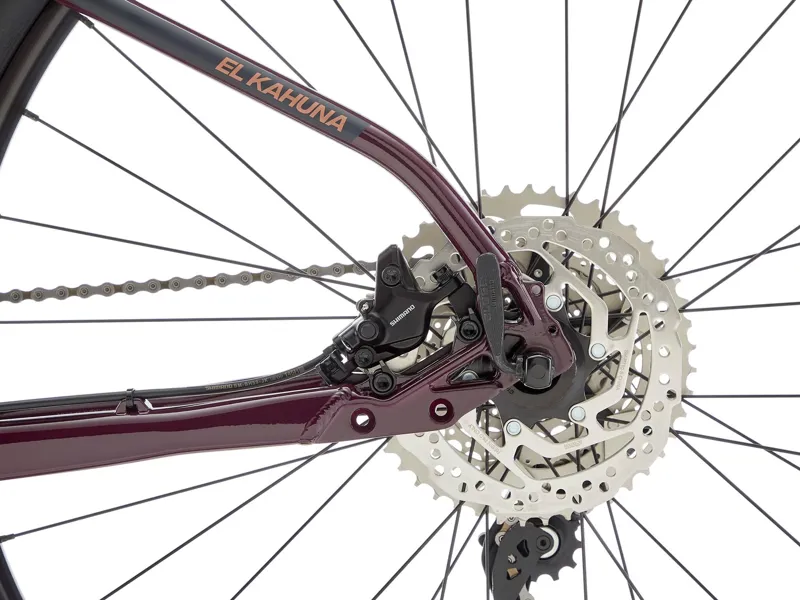 Kona El Kahuna Electric Mountain Bike 2026 in Plum-5