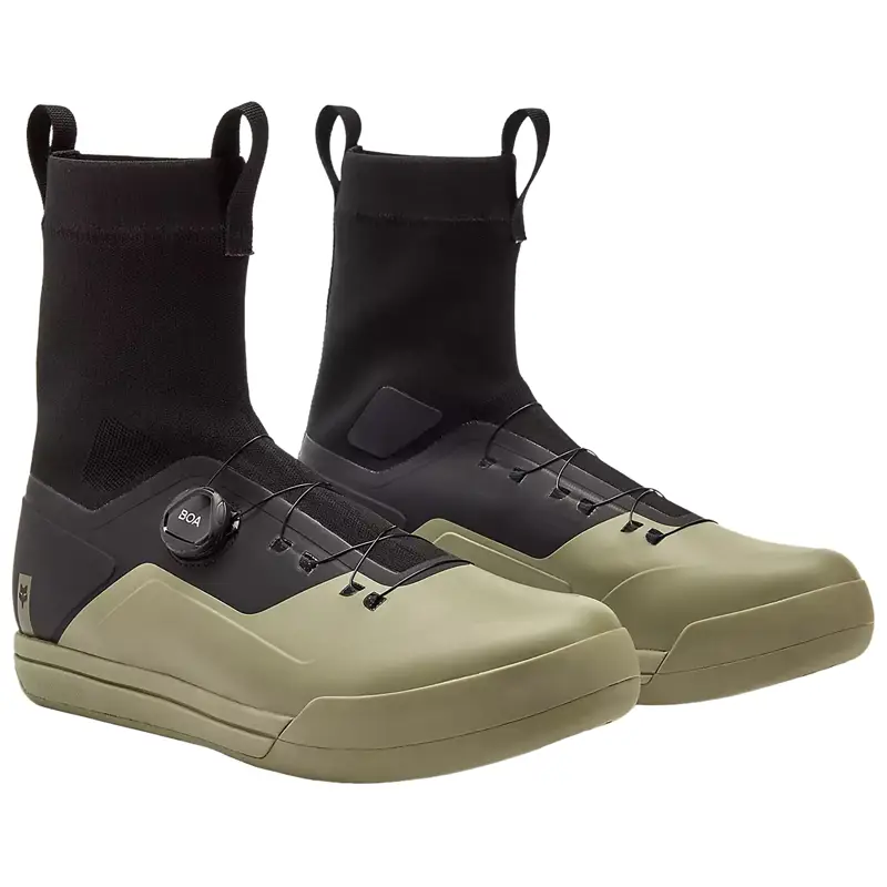 Balfes Bikes Fox Union BOA All Weather Clipless Shoes in Adobe Green | Free postage over £30, £10 off first order, price match & 0% finance.