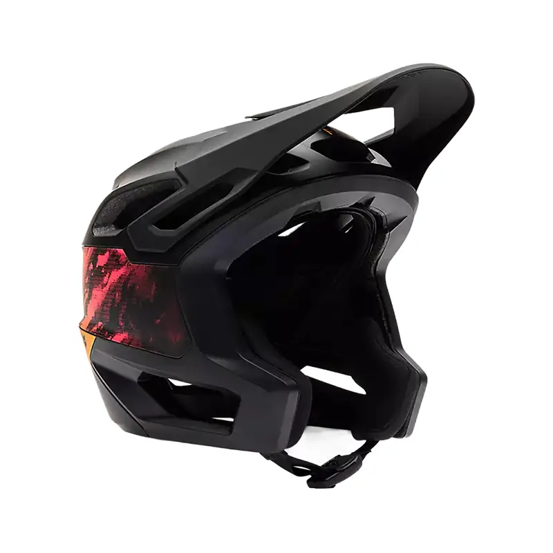 Balfes Bikes Fox clothing Dropframe Pro Kairos CE Helmet in black | Free postage over £30, £10 off first order, price match & 0% finance.