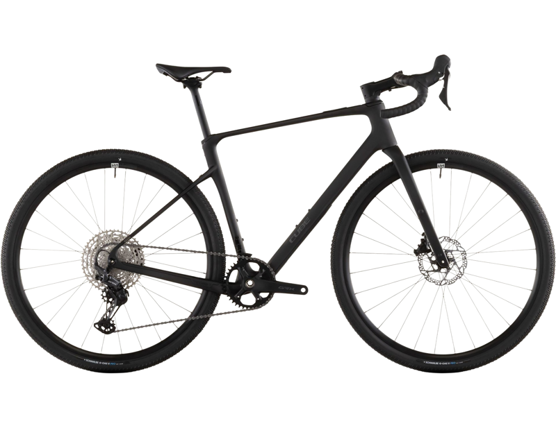 Balfes Bikes Cube Nuroad C:62 One Gravel Bike 2026 in Blackline | Free postage over £30, £10 off first order, price match & 0% finance.