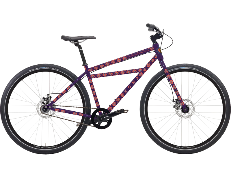 Kona Humu Hardtail Mountain Bike 2026 in Purple