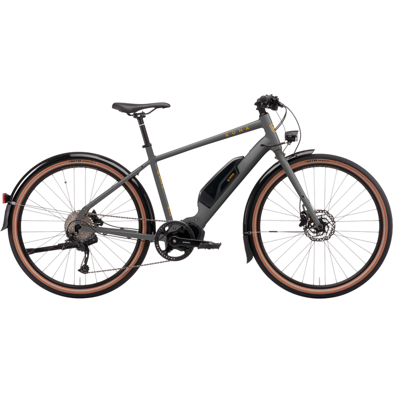 Balfes Bikes Kona Dew-E Electric Road Bike 2026 in Grey | Free postage over £30, £10 off first order, price match & 0% finance.