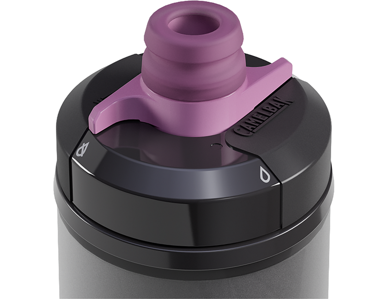 CamelBak Podium Chill 24oz Bottle in Grey/Pink-3