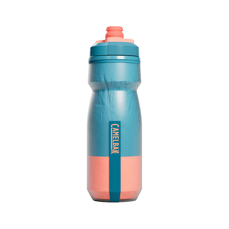 Balfes Bikes Camelbak CamelBak Podium Chill 21?oz Bottle in Blue/Coral | Free postage over £30, £10 off first order, price match & 0% finance.