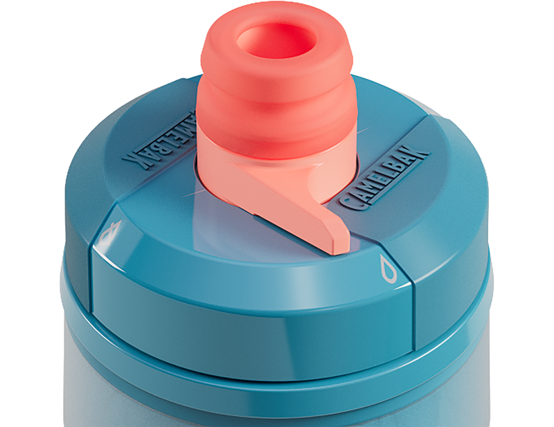 CamelBak Podium Chill 21 oz Bottle in Blue/Coral-2