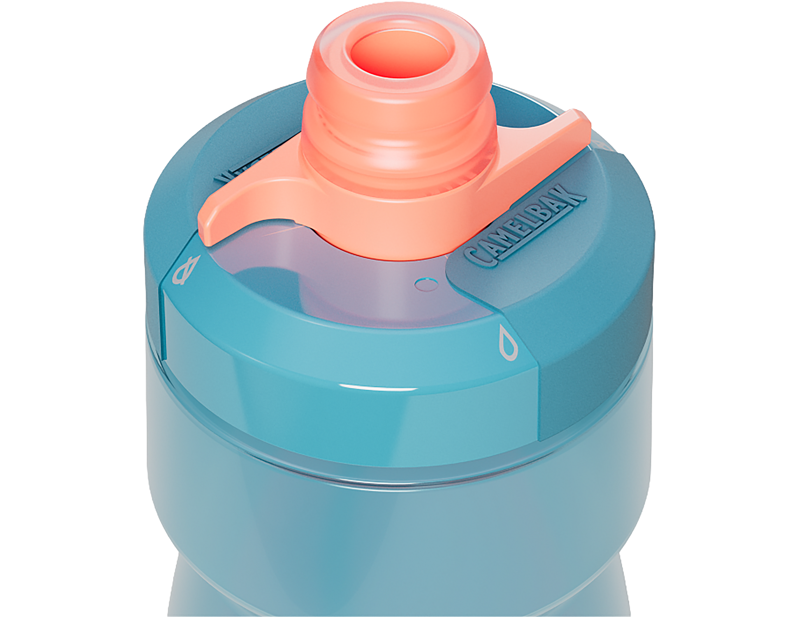CamelBak Podium 24oz Bottle in Blue/Coral-3