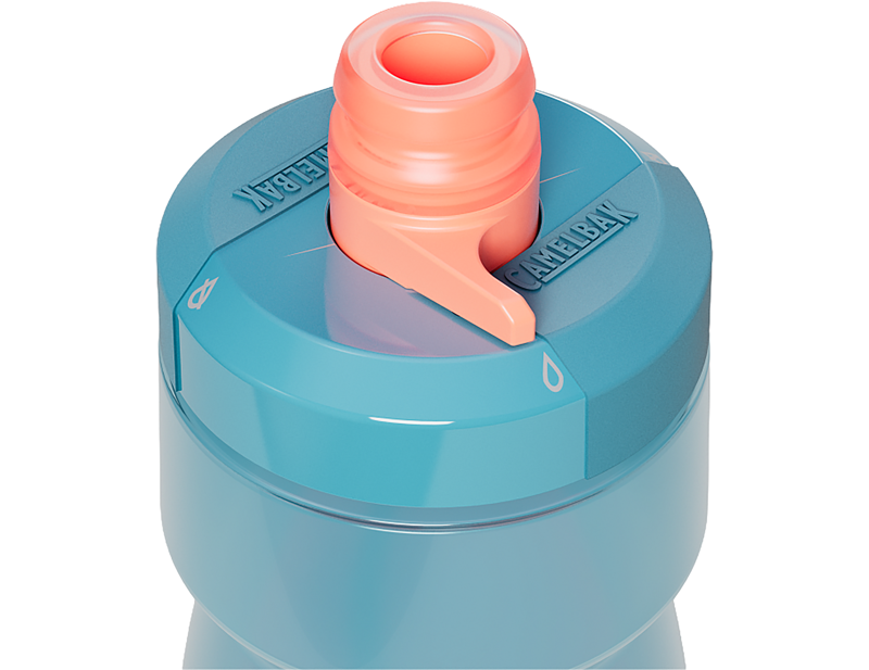 CamelBak Podium 24oz Bottle in Blue/Coral-2