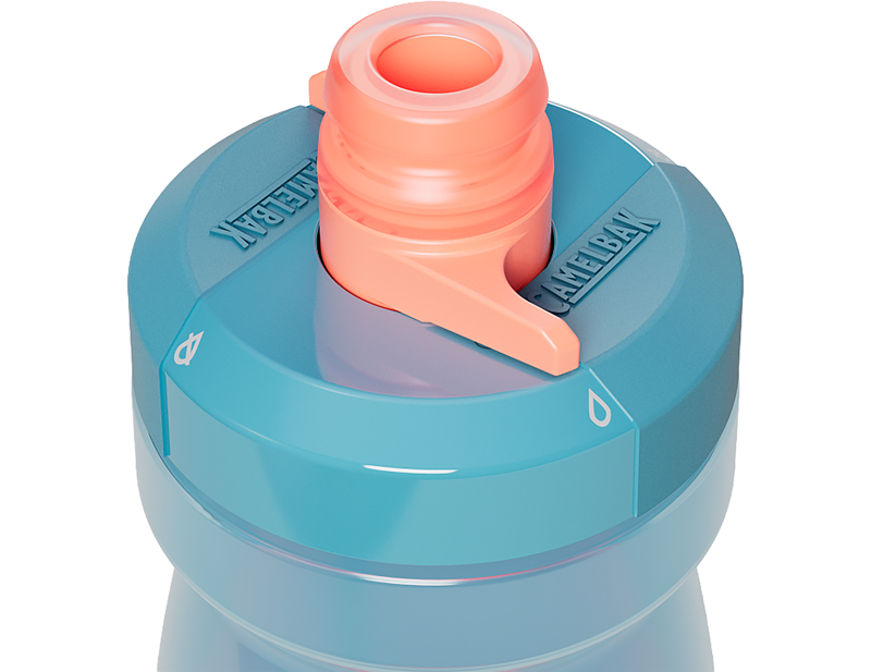 CamelBak Podium 21oz Bottle in Blue/Coral-2